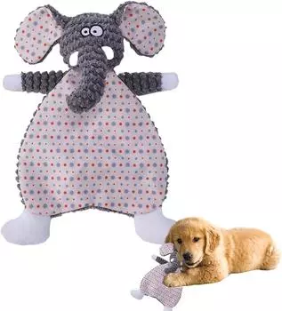 Мягкая игрушка для собак без набивки слон пищащий для чистки зубов интерактивные игрушки для собак для маленьких и средних собак дрессировочные аксессуары