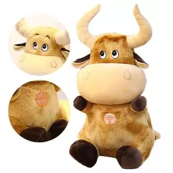 Мягкая игрушка для спящего животного с дыхательным движением и музыкой, плюшевая игрушка для сна, музыкальная шкатулка для спящего животного из плюша, игрушки для новорожденных