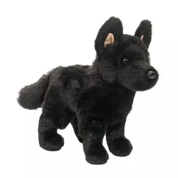 Мягкая игрушка Дуглас Дуглас Халко черная немецкая овчарка