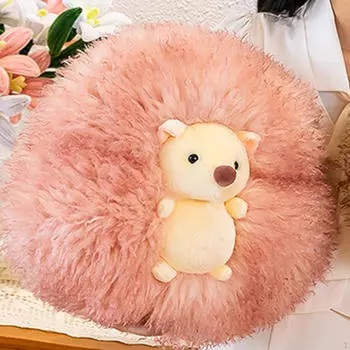 Мягкая игрушка-ежик 16 , мягкая, симпатичная модель куклы для коричневый