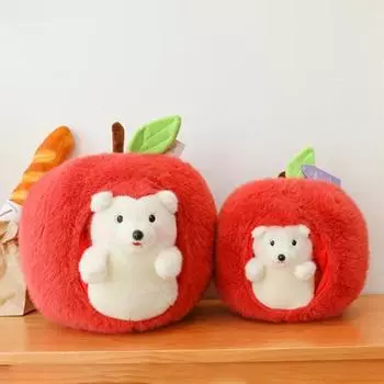 Мягкая игрушка ежик, плюшевая подушка, мягкие подушки, прекрасное украшение для дома, подарок для детей S