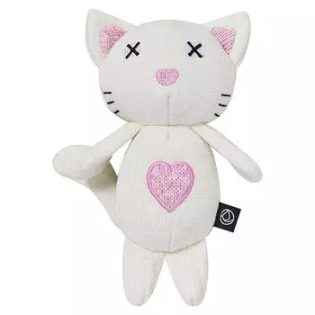 Мягкая игрушка FAD Animal S Cat белая PTFA01209 белый