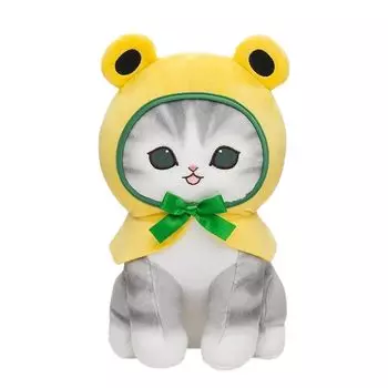 Мягкая игрушка Frog Nyan BIG Mofusand Mofusand 2 вида примерно 26 см. (желтый) жёлтый