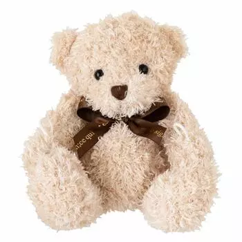 Мягкая игрушка HEADS «Медведь карамельный» 15 x 15 x 11 см, размер S, 4 шт., DAB-CBQS коричневый