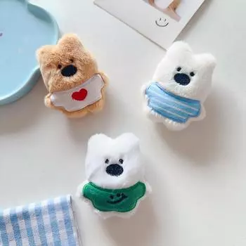 Мягкая игрушка из мультфильма «Наша маленькая собака Вест-Хайленд» из трех серий, мягкая игрушка, кукла, брелок, рюкзак, подвеска, Decora, детские подарки as the picture