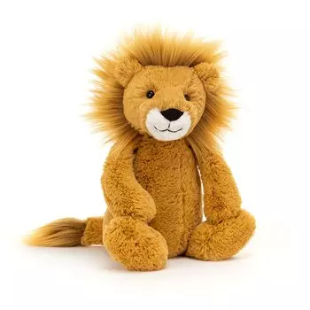 Мягкая игрушка Jellycat BAS3LION Размер M BAS3LION коричневый