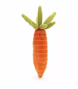 Мягкая игрушка Jellycat Carrot Vivacious Vegetable Carrot VV6C 17 см морковь [Товар]