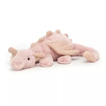 Мягкая игрушка Jellycat Rose Dragon, маленькая