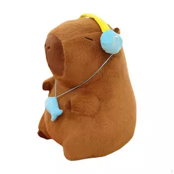 Мягкая игрушка капибара 25 см для детской комнаты и домашнего декора 25cm A