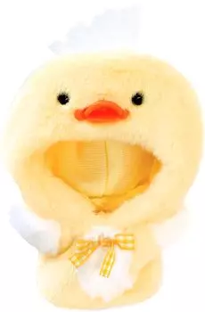 Мягкая игрушка кигуруми 10 см мягкая одежда хлопковая кукольная одежда цыпленок желтый желтый швейная деятельность g.triger [item] жёлтый