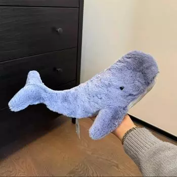 Мягкая игрушка кит успокаивающая кукла кукла детский подарок One Size