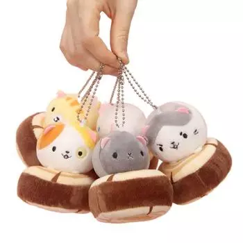 Мягкая игрушка кошка плюшевая подвеска котенок кукла котенок брелок кот плюшевый брелок для женщин и девочек