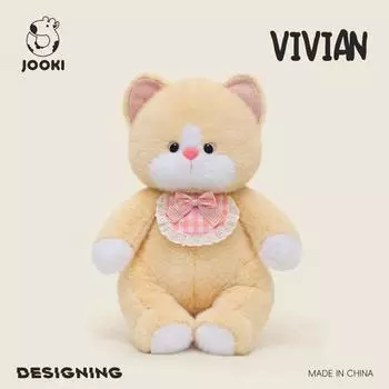 Мягкий плюшевый котенок — мягкая игрушка, которую приятно обнимать, для сна и снятия беспокойства, лучший подарок перед сном для детей 40CM