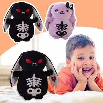 Мягкая игрушка кролик кукла милая мультяшная кукла One Size чёрный