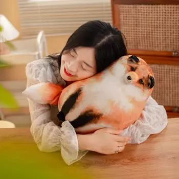 Мягкая игрушка кукла Манул Леопард Кот Украшение Моделирование Яркая Имитация Плюшевой Игрушки Подарок На День Рождения A