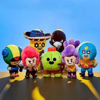 Мягкая игрушка-кукла Spike для малышей, кавайная мягкая игрушка с очаровательным выражением лица D