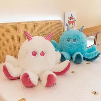 Мягкая игрушка-кукла Tokas Octopus Monster 22cm 0. 11kg синий