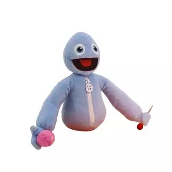 Мягкая игрушка кукла, тряпичная кукла для малышей, подходит для девочек, подарок на день рождения, рождественский подарок на плюшевую игрушку One Size синий