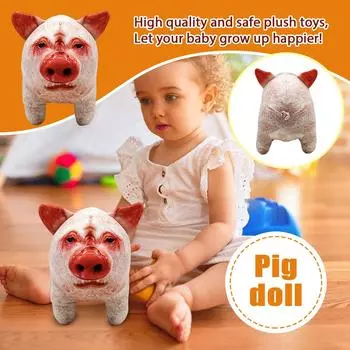 Мягкая игрушка кукла, тряпичная кукла для малышей, подходит для девочек, подарок на день рождения, рождественский подарок на плюшевую игрушку One Size