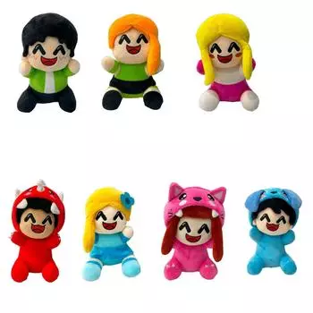 Мягкая игрушка кукла, тряпичная кукла для малышей, подходит для девочек, подарок на день рождения, рождественский подарок на плюшевую игрушку One Size