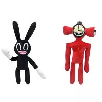 Мягкая игрушка кукла, тряпичная кукла для малышей, подходит для девочек, подарок на день рождения, рождественский подарок на плюшевую игрушку One Size чёрный