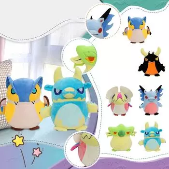 Мягкая игрушка кукла, тряпичная кукла для малышей, подходит для девочек, подарок на день рождения, рождественский подарок на плюшевую игрушку One Size