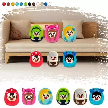 Мягкая игрушка кукла, тряпичная кукла для малышей, подходит для девочек, подарок на день рождения, рождественский подарок на плюшевую игрушку One Size