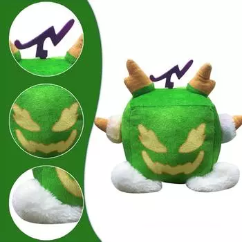 Мягкая игрушка кукла, тряпичная кукла для малышей, подходит для девочек, подарок на день рождения, рождественский подарок на плюшевую игрушку One Size зелёный