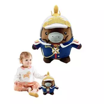 Мягкая игрушка кукла, тряпичная кукла для малышей, подходит для девочек, подарок на день рождения, рождественский подарок на плюшевую игрушку One Size чёрный