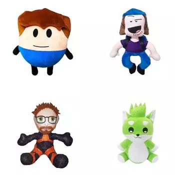 Мягкая игрушка кукла, тряпичная кукла для малышей, подходит для девочек, подарок на день рождения, рождественский подарок на плюшевую игрушку One Size чёрный