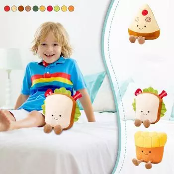 Мягкая игрушка кукла, тряпичная кукла для малышей, подходит для девочек, подарок на день рождения, рождественский подарок на плюшевую игрушку One Size