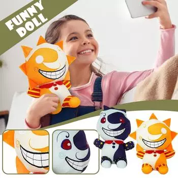 Мягкая игрушка кукла, тряпичная кукла для малышей, подходит для девочек, подарок на день рождения, рождественский подарок на плюшевую игрушку One Size чёрный