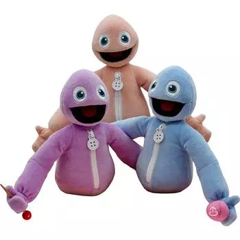 Мягкая игрушка кукла, тряпичная кукла для малышей, подходит для девочек, подарок на день рождения, рождественский подарок на плюшевую игрушку One Size синий