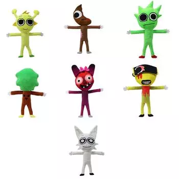 Мягкая игрушка кукла, тряпичная кукла для малышей, подходит для девочек, подарок на день рождения, рождественский подарок на плюшевую игрушку чёрный