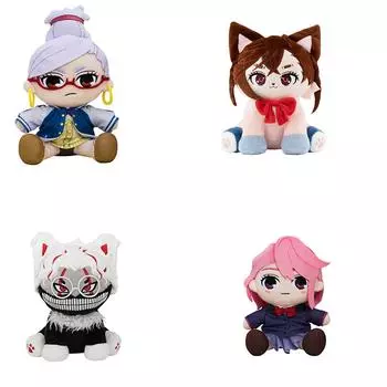 Мягкая игрушка кукла, тряпичная кукла для малышей, подходит для девочек, подарок на день рождения, рождественский подарок на плюшевую игрушку One Size чёрный