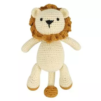 Мягкая игрушка лев, мягкая, удобная кукла лев, игрушка для раннего развития малышей, украшение для спальни, 19 см/7,5 дюймов