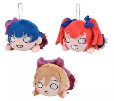 Мягкая игрушка Love Live Sunshine, лежащая, 1 класс, Я хочу осветить ночное небо своими мечтами, набор из 3 видов