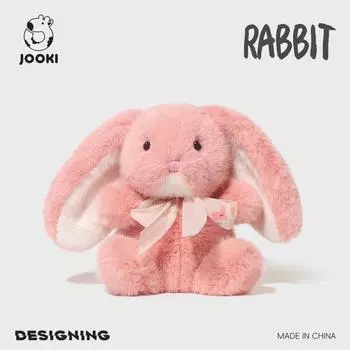 Мягкий кролик-плюшевый мишка — мягкая игрушка, которую приятно обнимать, для сна и снятия беспокойства, лучший подарок на ночь для детей Sitting Height 18.5CM.