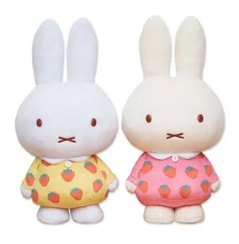 Мягкая игрушка Miffy очень большого размера клубника, цельная, 2 вида [полная комплектация]