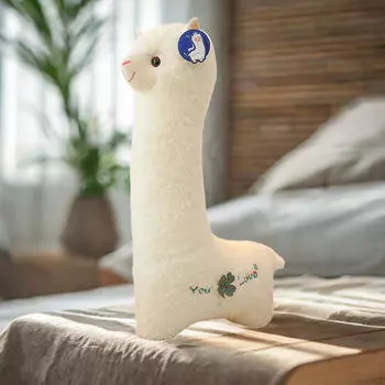 - Мягкая игрушка, Мягкие украшения для дивана, Креативное украшение для спальни, Реалистичная подушка для спины, белый