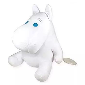 Мягкая игрушка Муми-тролль очень большого размера, мягкая, сидящая