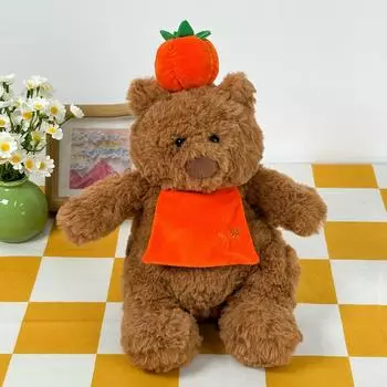 Мягкая игрушка-нагрудник Good Persimmon Bear Doll 80 см Большой размер плюшевый медведь Doll Подушка Scissors Machine Doll 37cm