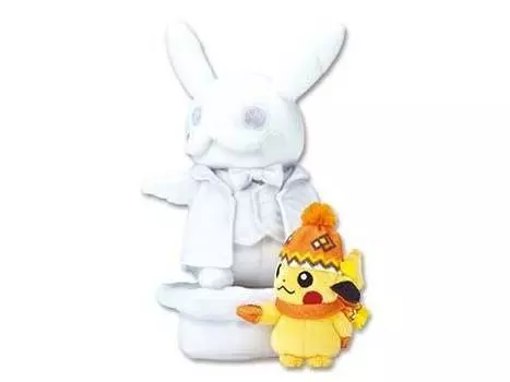 Мягкая игрушка Пикачу снежная статуя Pokemon Center Sapporo ограниченный товар ~Статуя Кларка~
