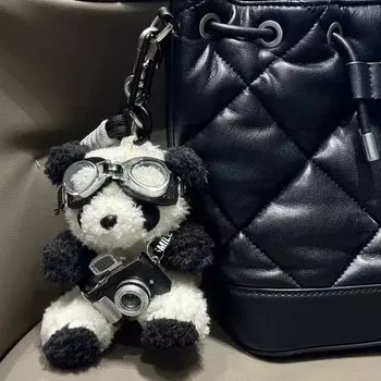 Мягкая игрушка Пилот Медведь Брелок Рюкзак Украшения Плюшевый Брелок Сумка Украшения StyleA