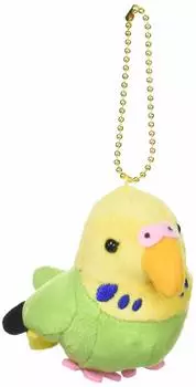 Мягкая игрушка Piyopiyokotori Budgie Midori