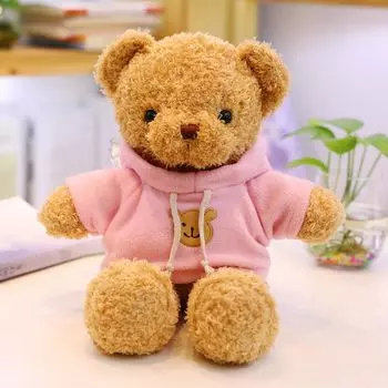 Мягкая игрушка плюшевый мишка, кукла, игрушка, плюшевый мишка, подушка, пушистая, милая, мягкая игрушка, обнимающая подушка, забавная, мягкая игрушка, комната, 40 см, украшение на день рождения