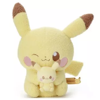 Мягкая игрушка Pocket Monster Pokemon Poke Piece, плюшевая игрушка Pikachu, высота 35 см (Плюшевая версия.) Прибл.
