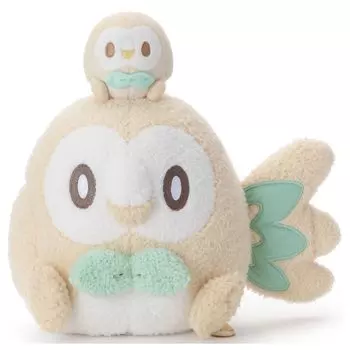 Мягкая игрушка Pocket Monster Pokemon Poke Piece, мягкая игрушка Mokuro, высота примерно 30 см (Плюшевая версия.)