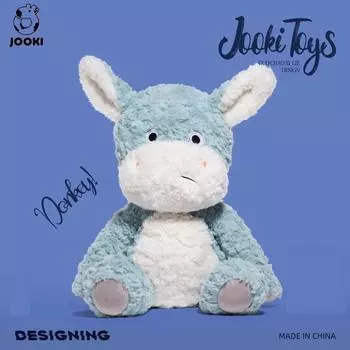 Мягкая игрушка «Осел» — ультрамягкая мягкая игрушка, подушка для сна и подарок на день рождения для детей 46 cm