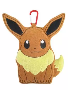 Мягкая игрушка Pokemon Peta Fluffy Pouch PZ29 Eevee, высота 25 см